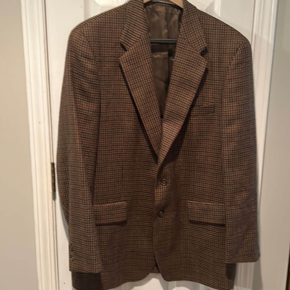 Chaps Ralph Lauren Houndstooth Blazer